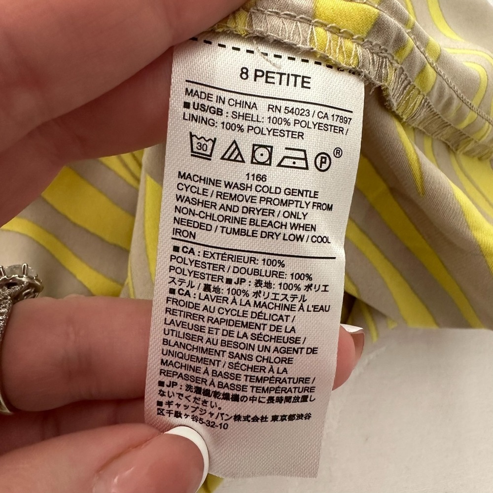 Banana Republic Size-8/Petite Maxi Dress Tie Back Halter Botanica Printed $150 - Picture 11 of 16